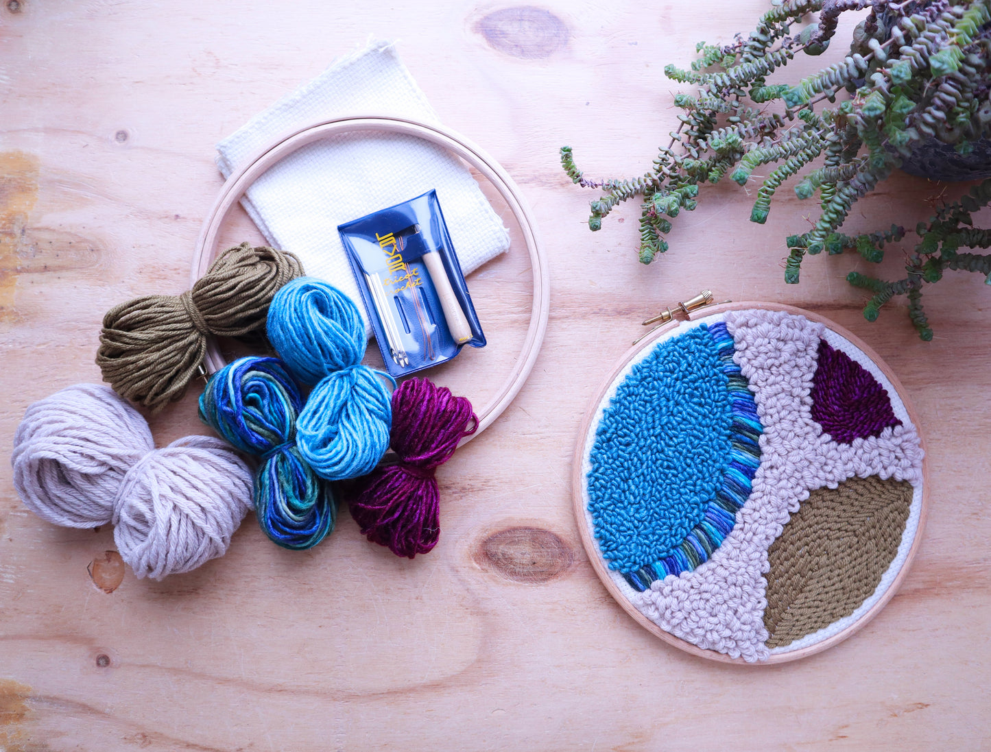 Beginner Abstract Punch Needle Kit