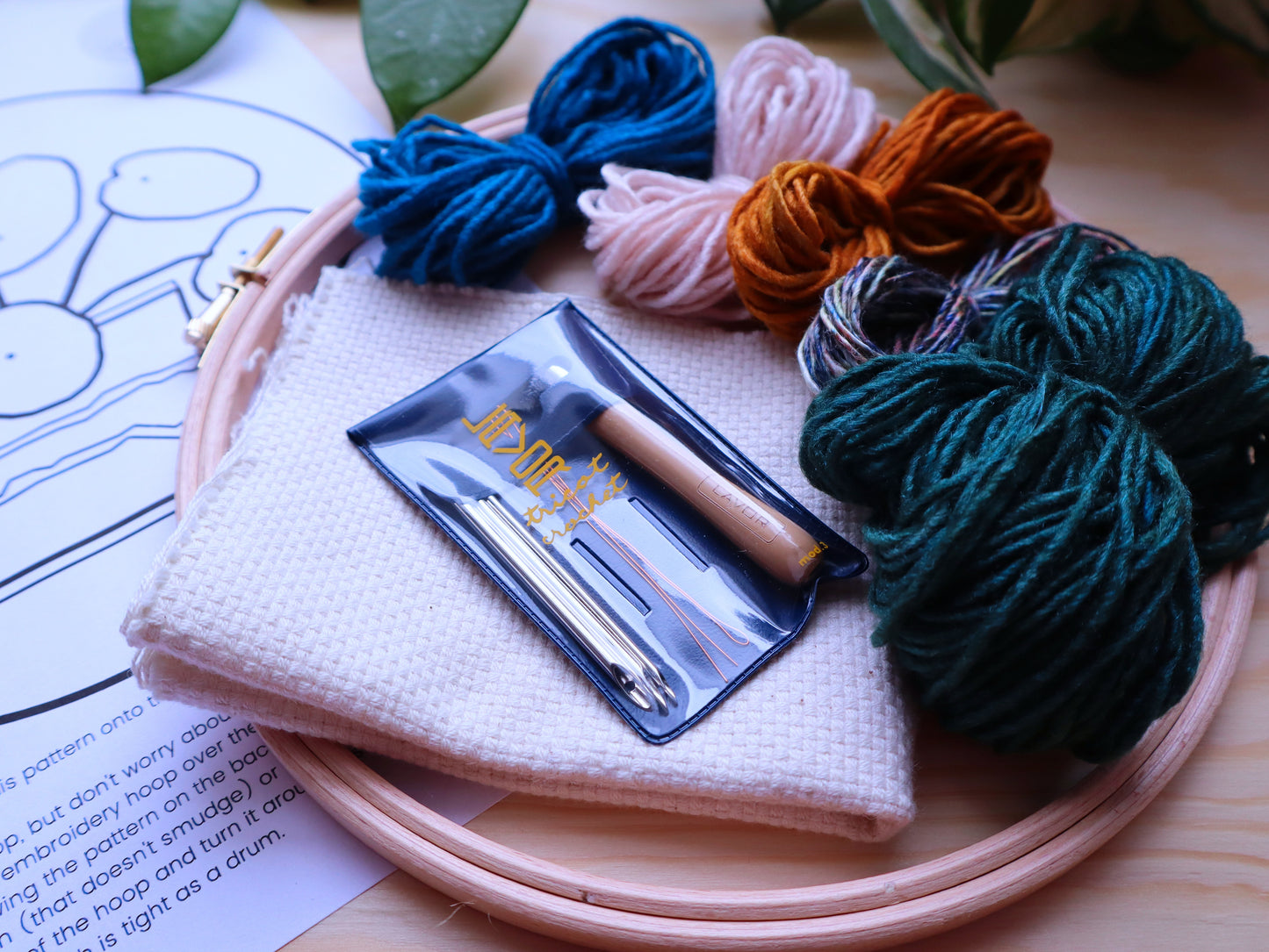 Beginner Pilea Punch Needle Kit