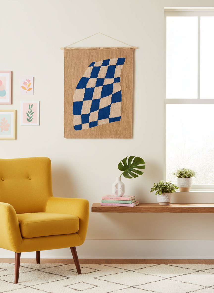 Woven Wall Hanging 'Play'