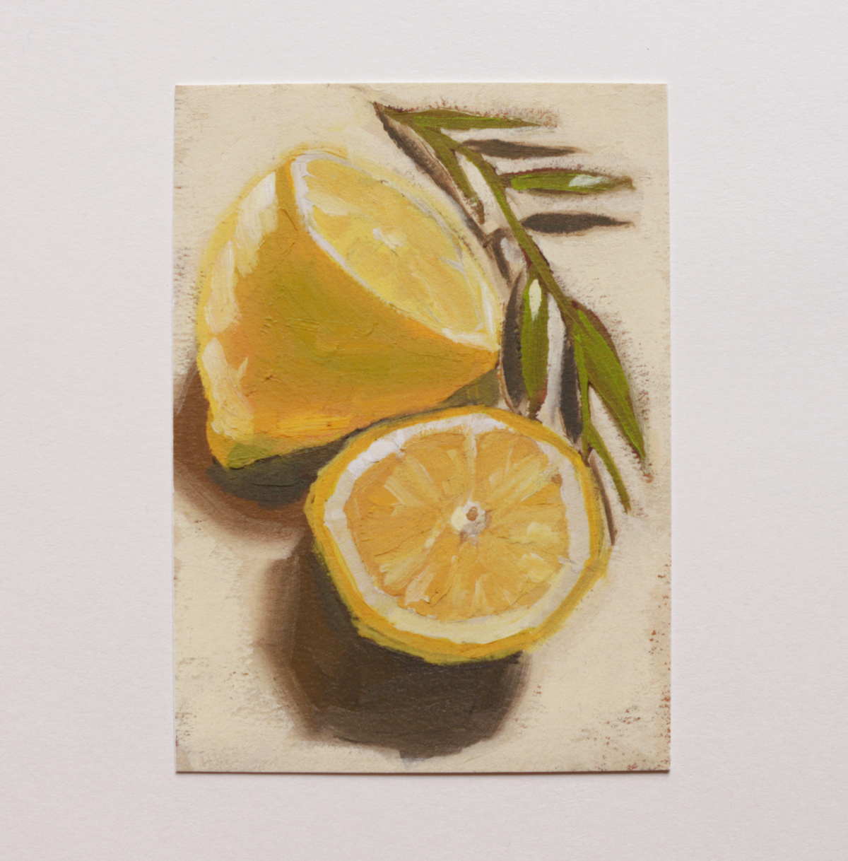 Lemon Party Mini Print