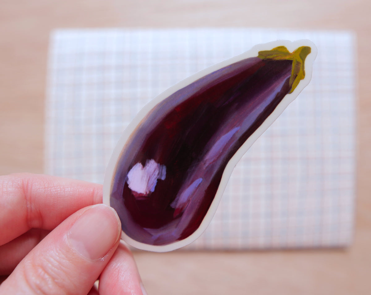 Sticker Eggplant