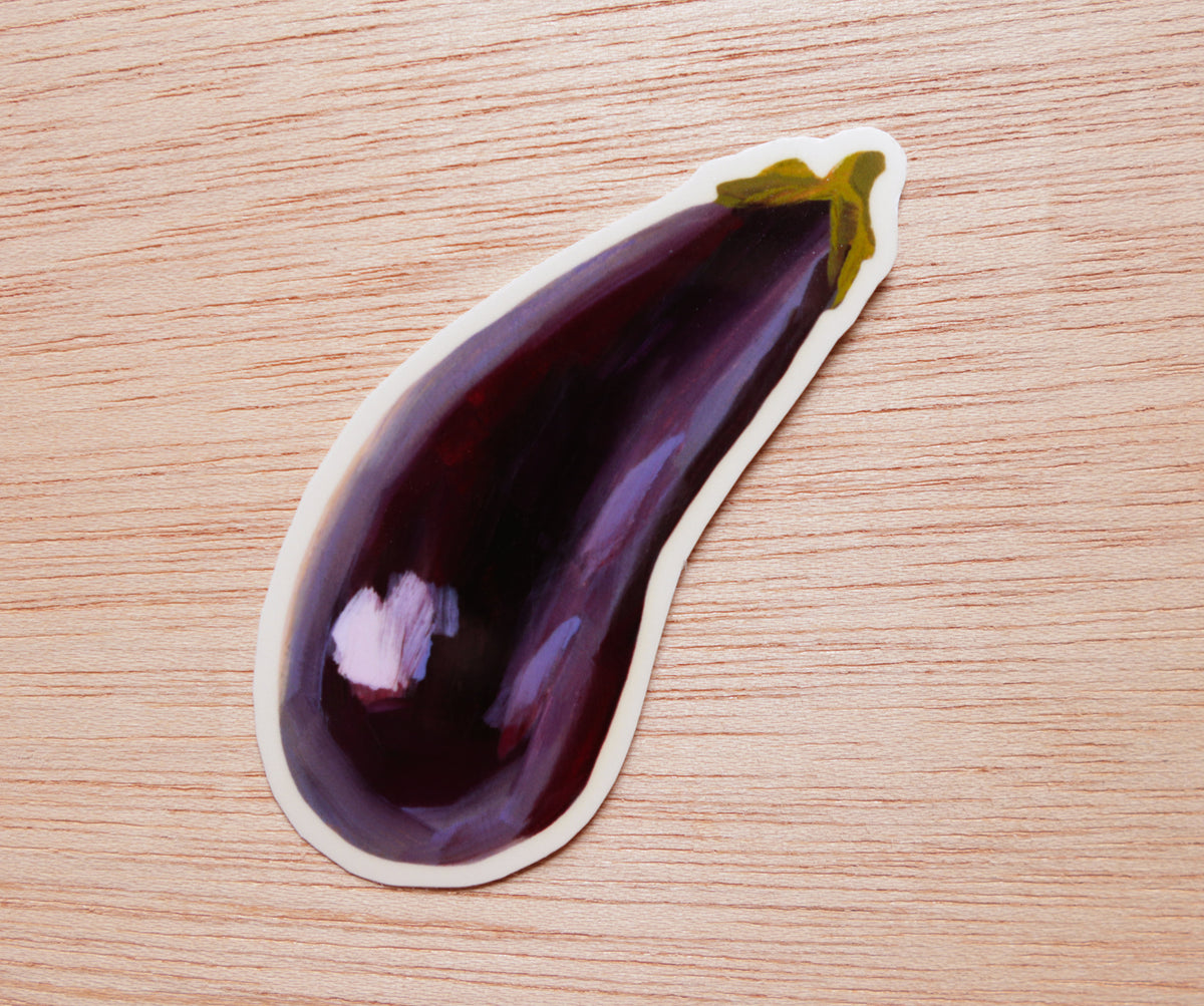 Sticker Eggplant