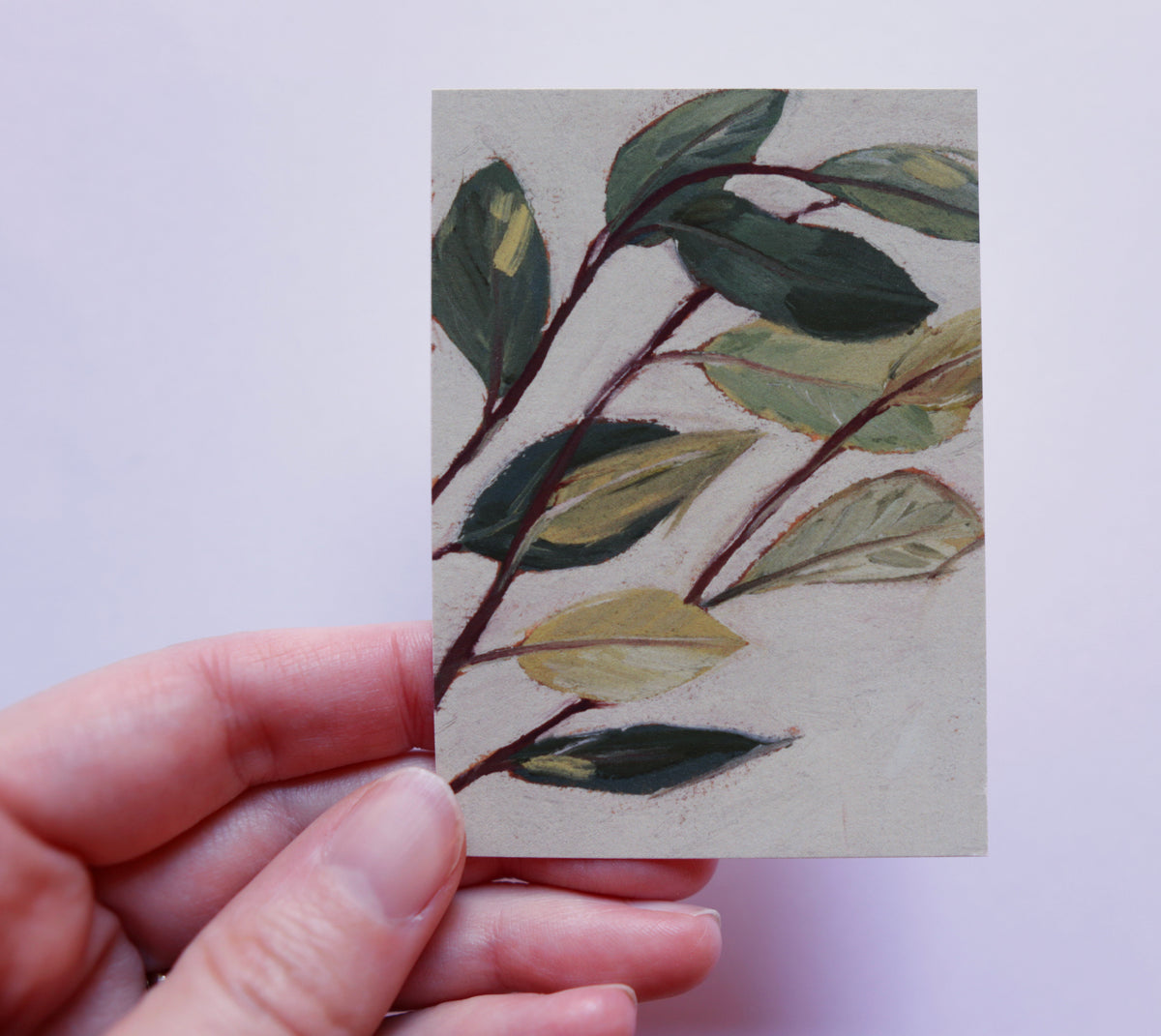 Fresh Leaves Mini Print