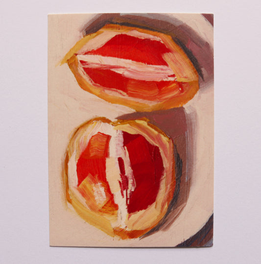 Grapefruit Mini Print