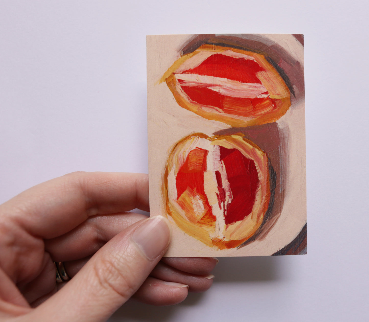 Grapefruit Mini Print