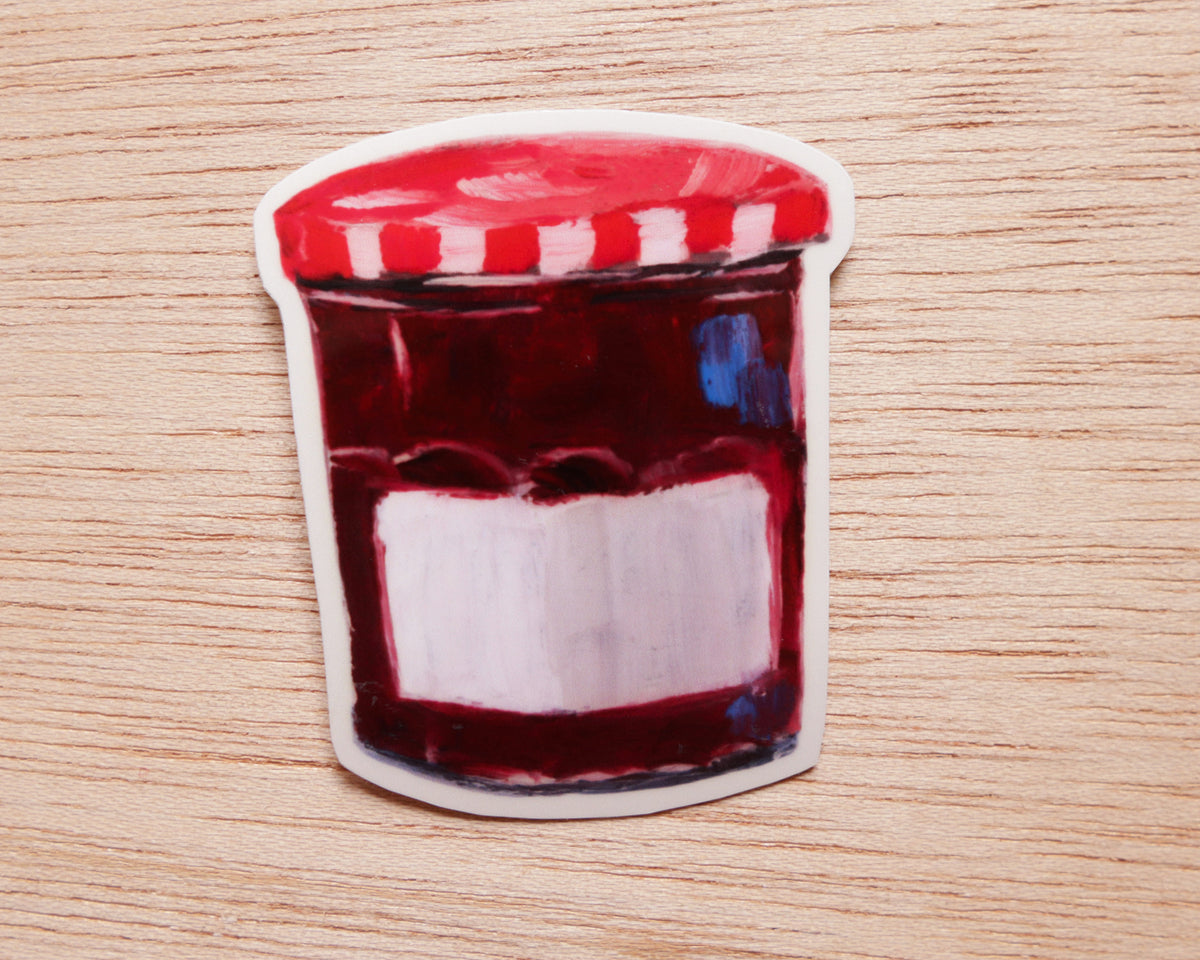 Sticker Jar of Jam