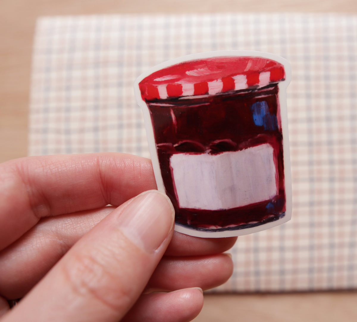 Sticker Jar of Jam