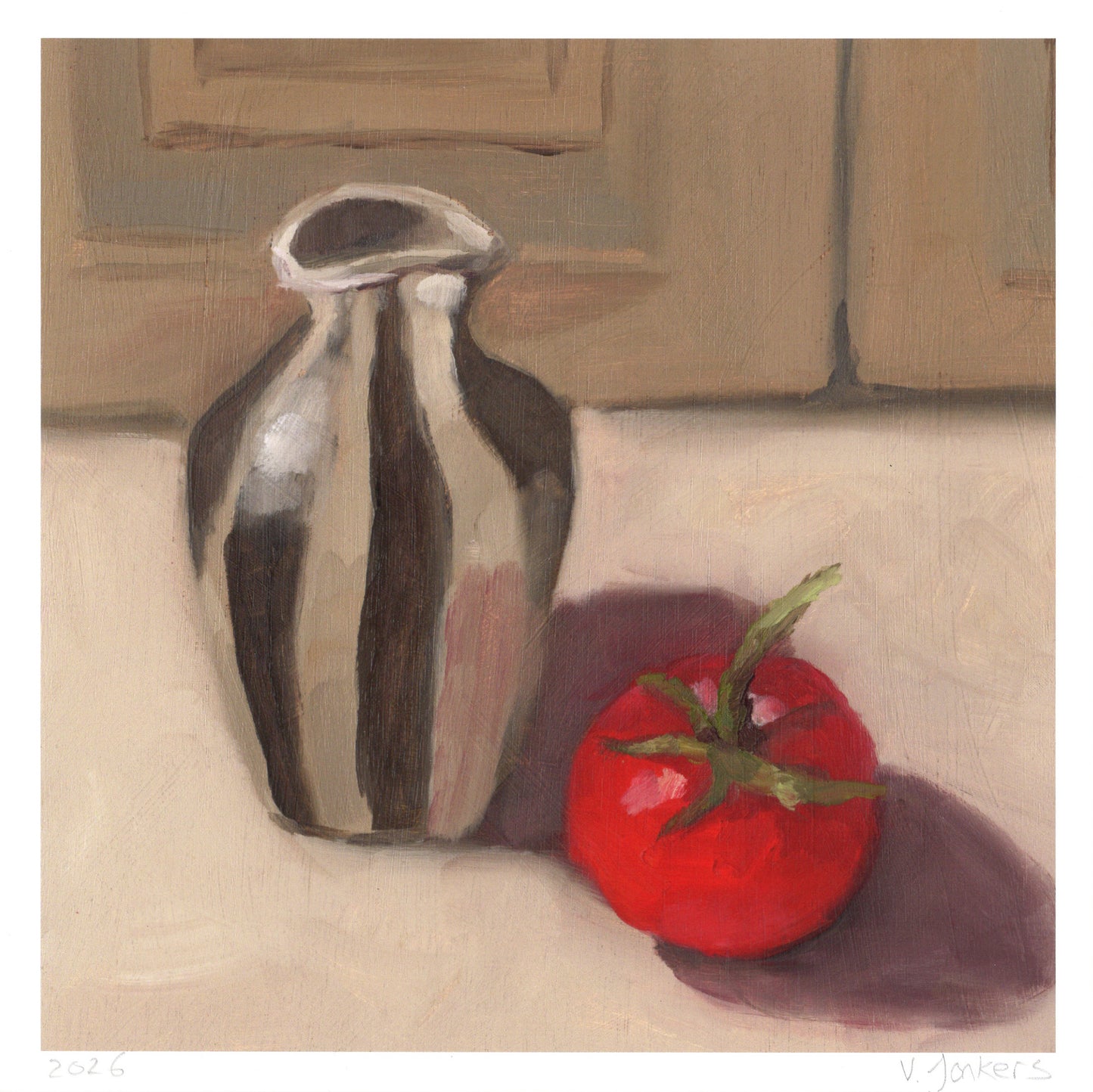 Striped Vase